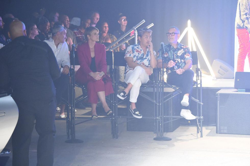 The judges of the 2018 OUT Fashion Vanguard Awards