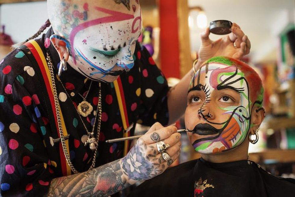 The 'Ladyboi Hairsculptors' of Tuttii Fruittii London