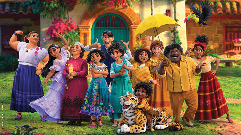 the Madrigal family in Encanto