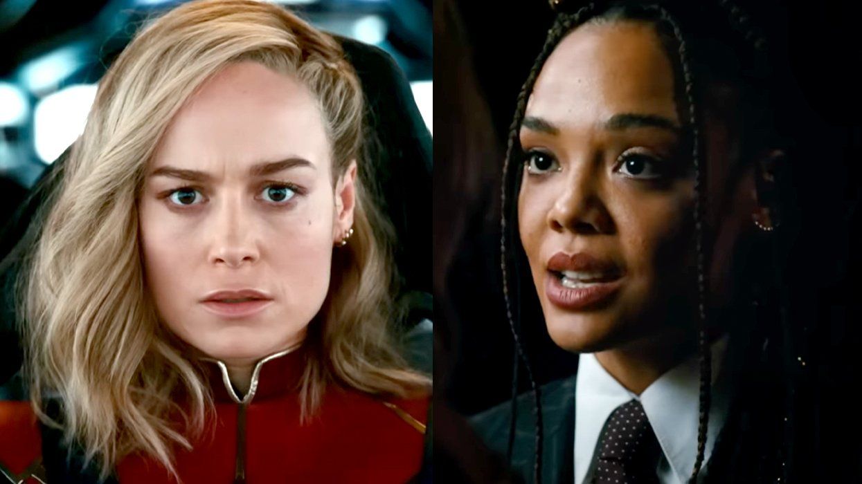 the Marvels Tessa Thompson Brie Larson