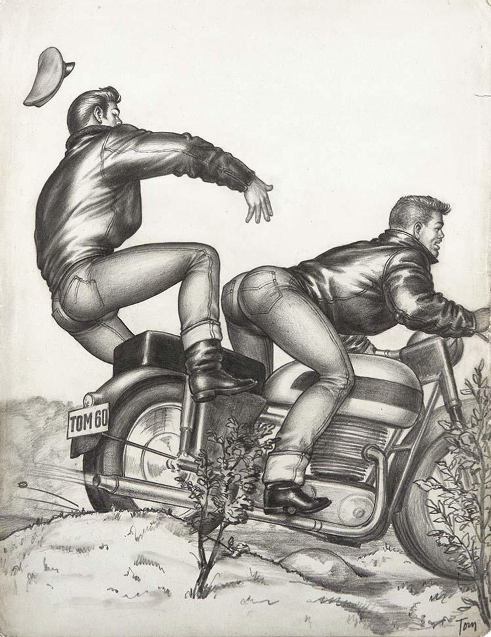 The Motorcycle Series by Tom of Finland
