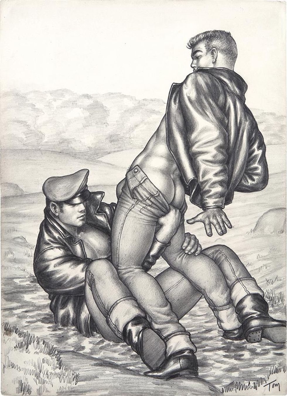The Motorcycle Series by Tom of Finland