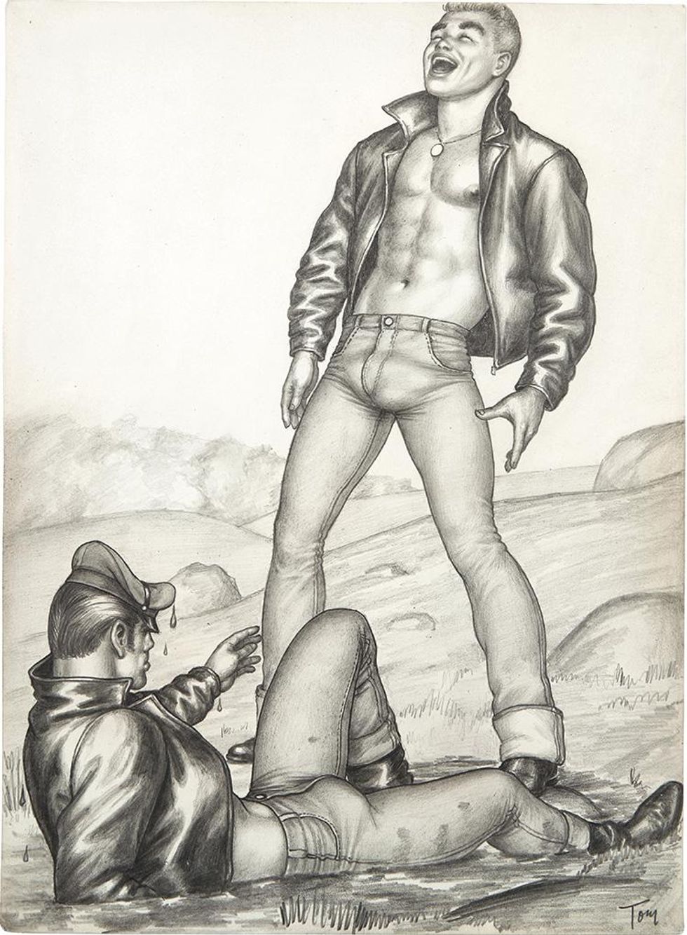 The Motorcycle Series by Tom of Finland