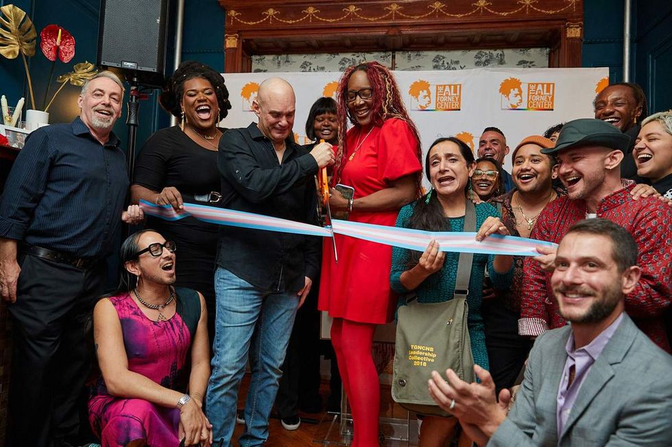 The opening ceremony of Casa Cecilia