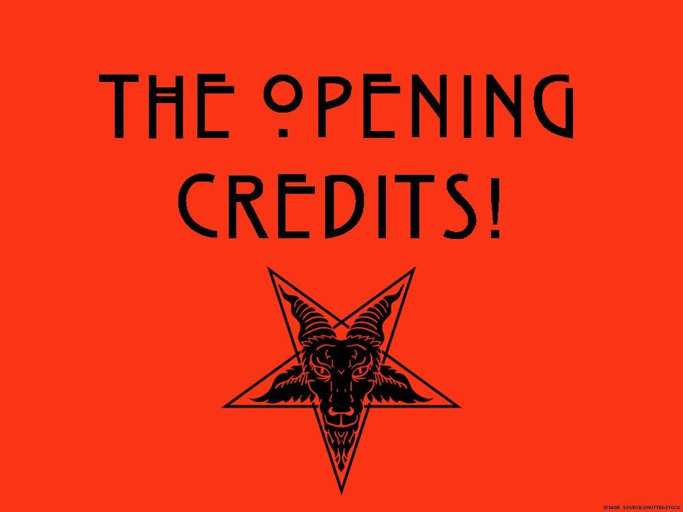 The opening credits!