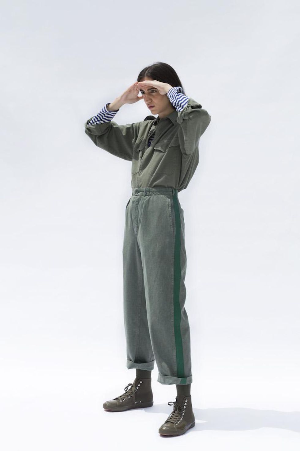 The "Painting the Ceiling with Bowie" Look