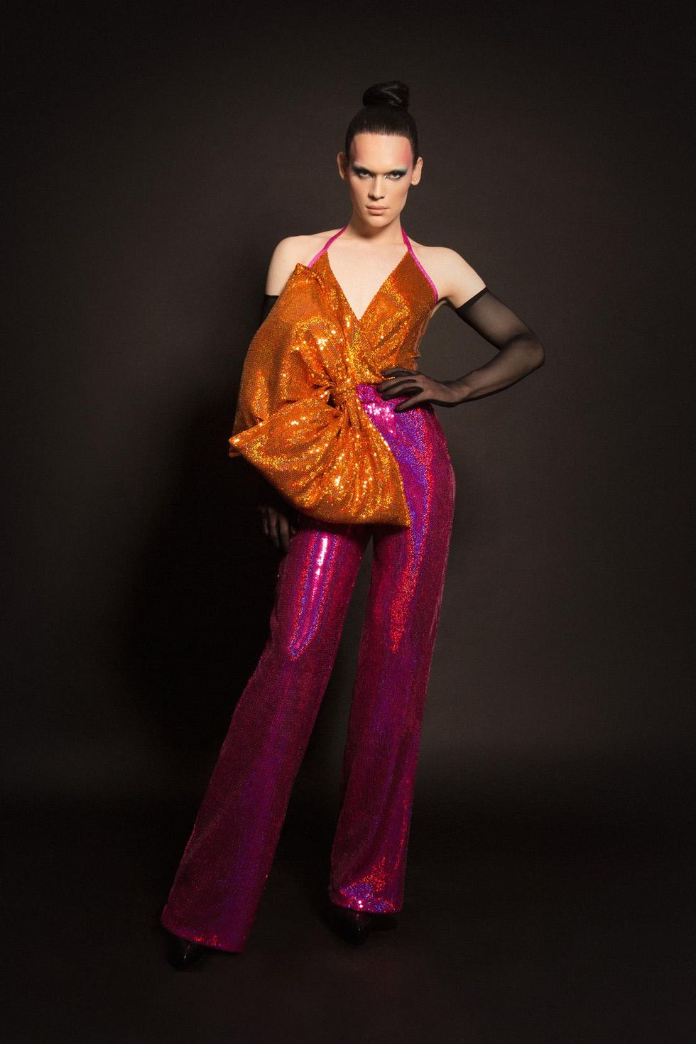 The "Painting the Ceiling with Bowie" Look