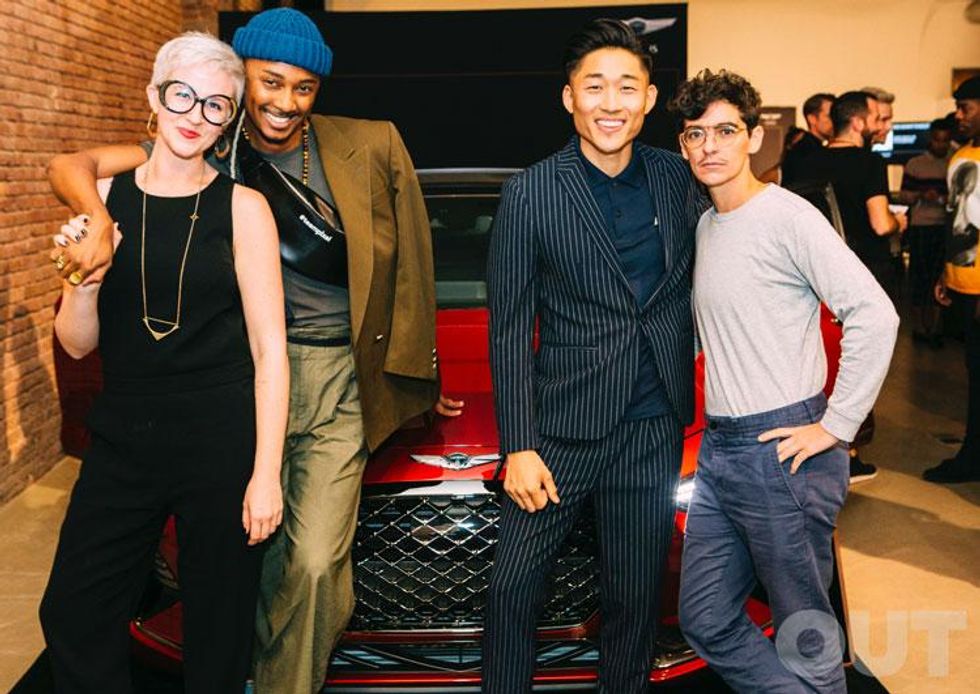 The Road Ahead Summit panelists Amy Virginia Buchanan, Jerome LaMaar, Daniel Seung Lee, and JD Samson At The Road Ahead Summit