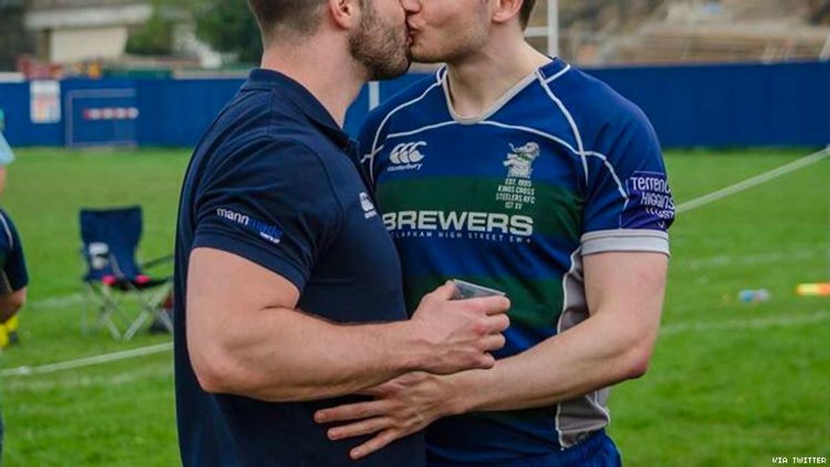The Rugby Player Kiss That Crushed Anti-Gay Views 