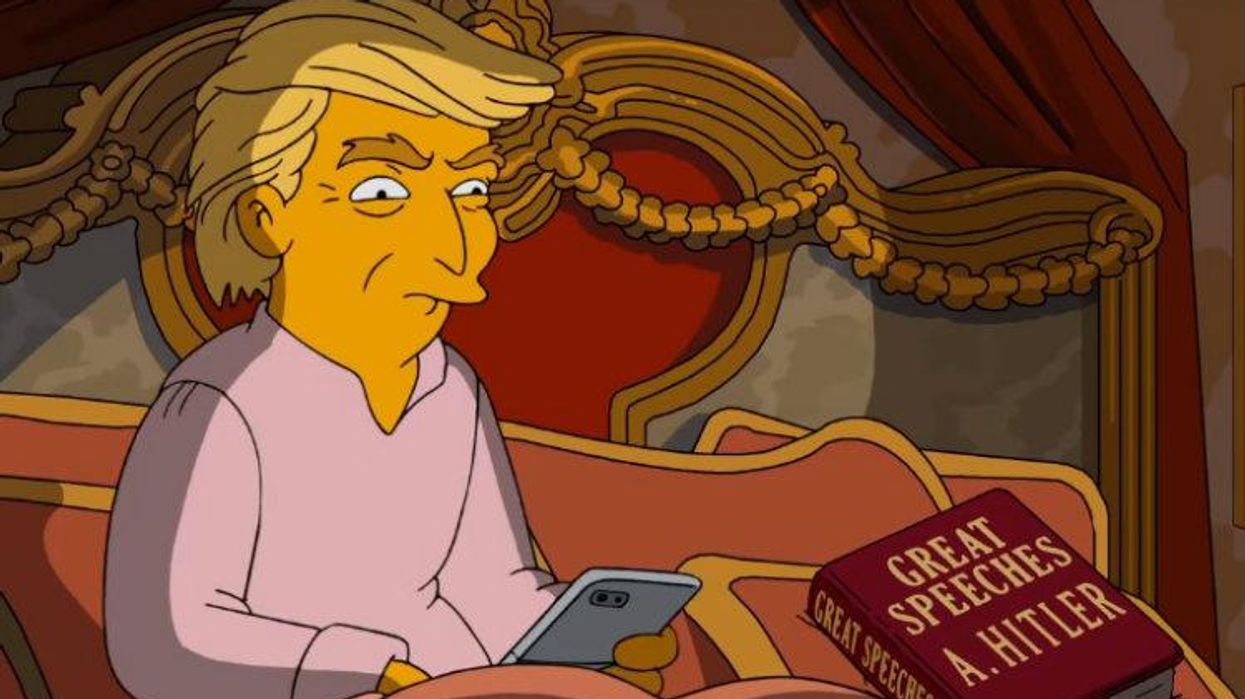 The Simpsons, Donald Trump, Hillary Clinton