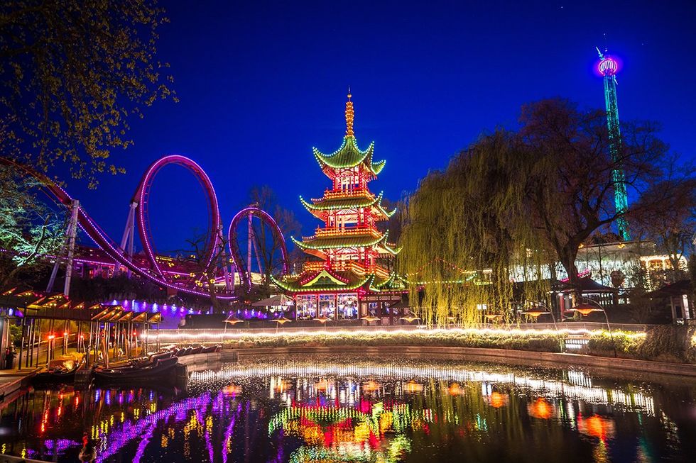 The top 10 queer-friendly cities in the world \u2013 No. 2. Copenhagen, Denmark (The historic Tivoli Gardens amusement park)