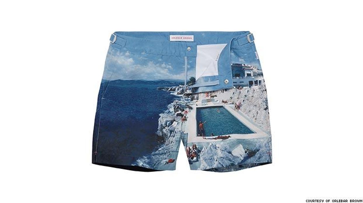 The Truly Indulgent Swim Trunk