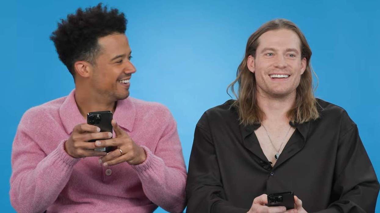 'The Vampire Lestat' stars Jacob Anderson and Sam Reid on Buzzfeed Celeb.