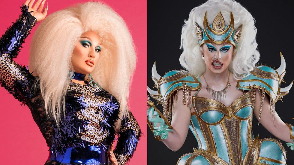 The Vivienne; Blu Hydrangea