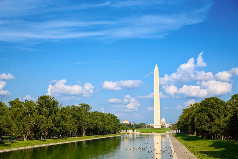 The Washington Monument on the National Mall
