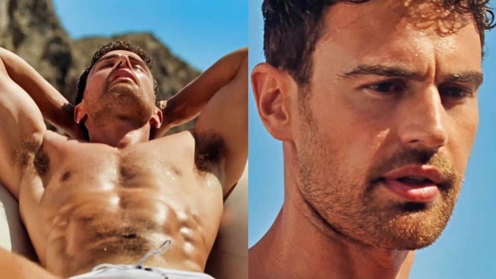 ​Theo James for Dolce & Gabbana