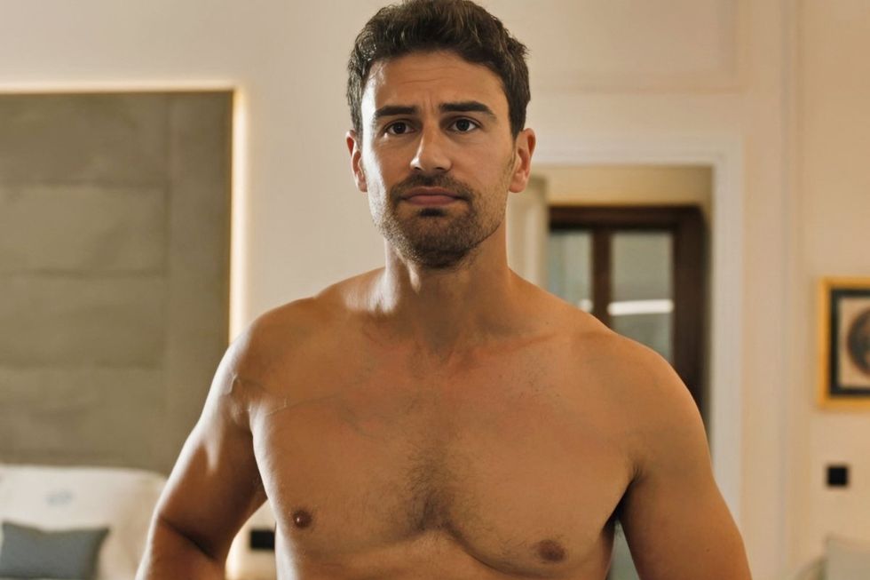 Theo James \u200bon The White Lotus season 2