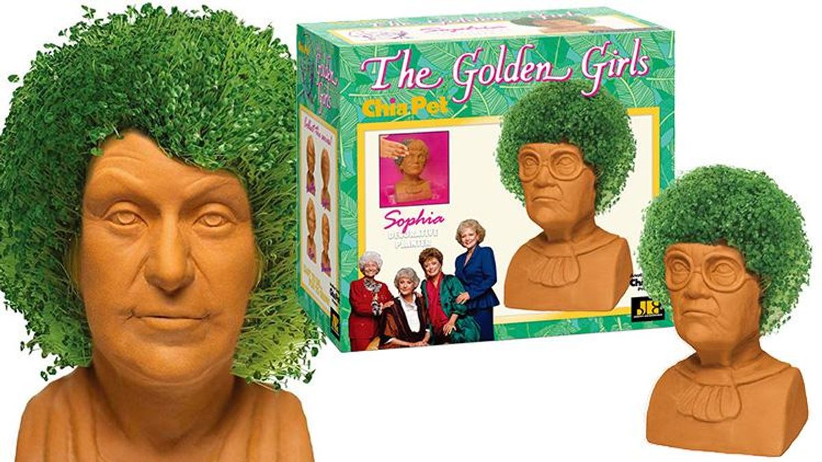 These 'Golden Girls' Chia Pets Are the Gift You Never Knew You Needed