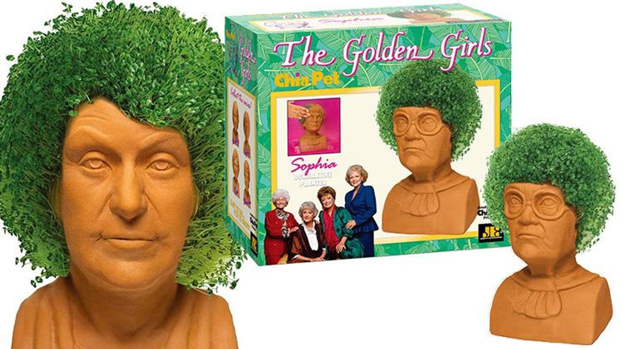 These 'Golden Girls' Chia Pets Are the Gift You Never Knew You Needed