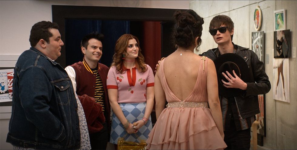 Things Like This movie still Max with cast