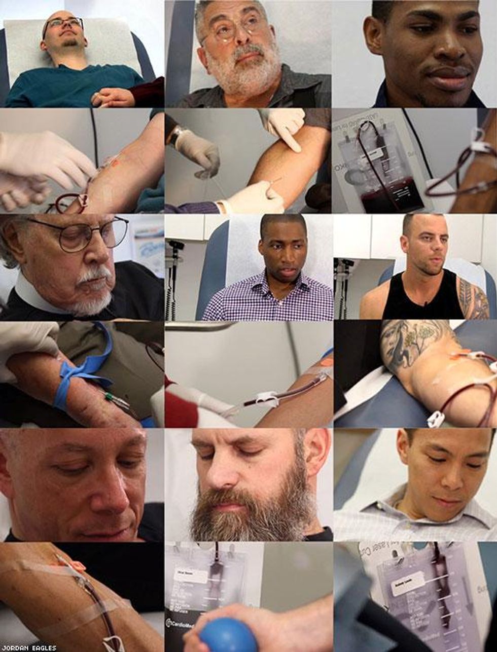 This Man Used HIV+ Blood to Recreate the Most Expensive Painting in the World