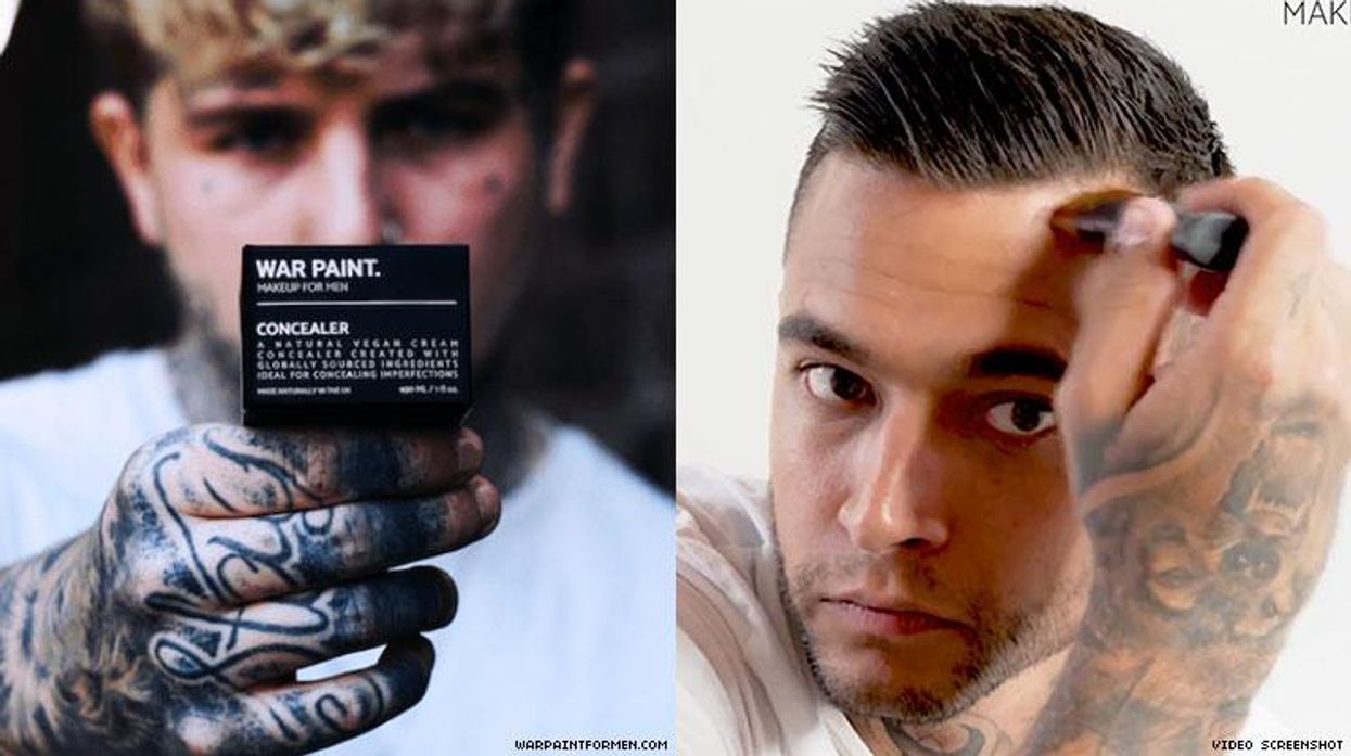 This Manly Man Makeup for Men Is Totally No Homo, Dudes