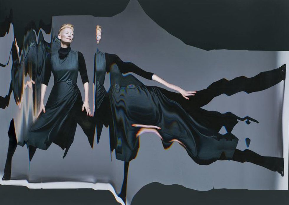 Tilda Swinton in November Issue, Photography by Sølve Sundsbø