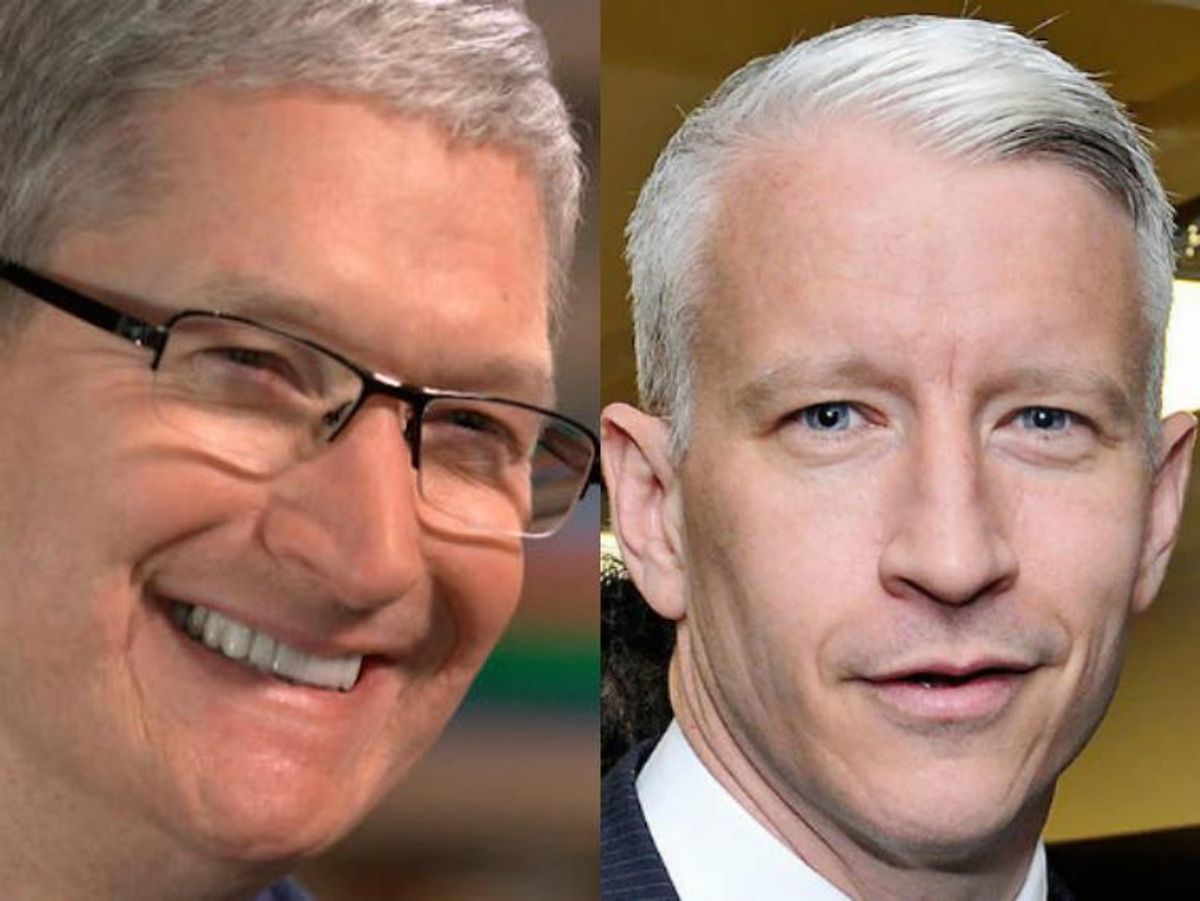 Tim Cook Anderson Cooper