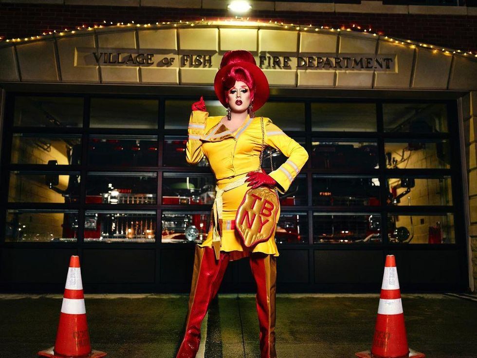 Tina Burner in Drag Race 13