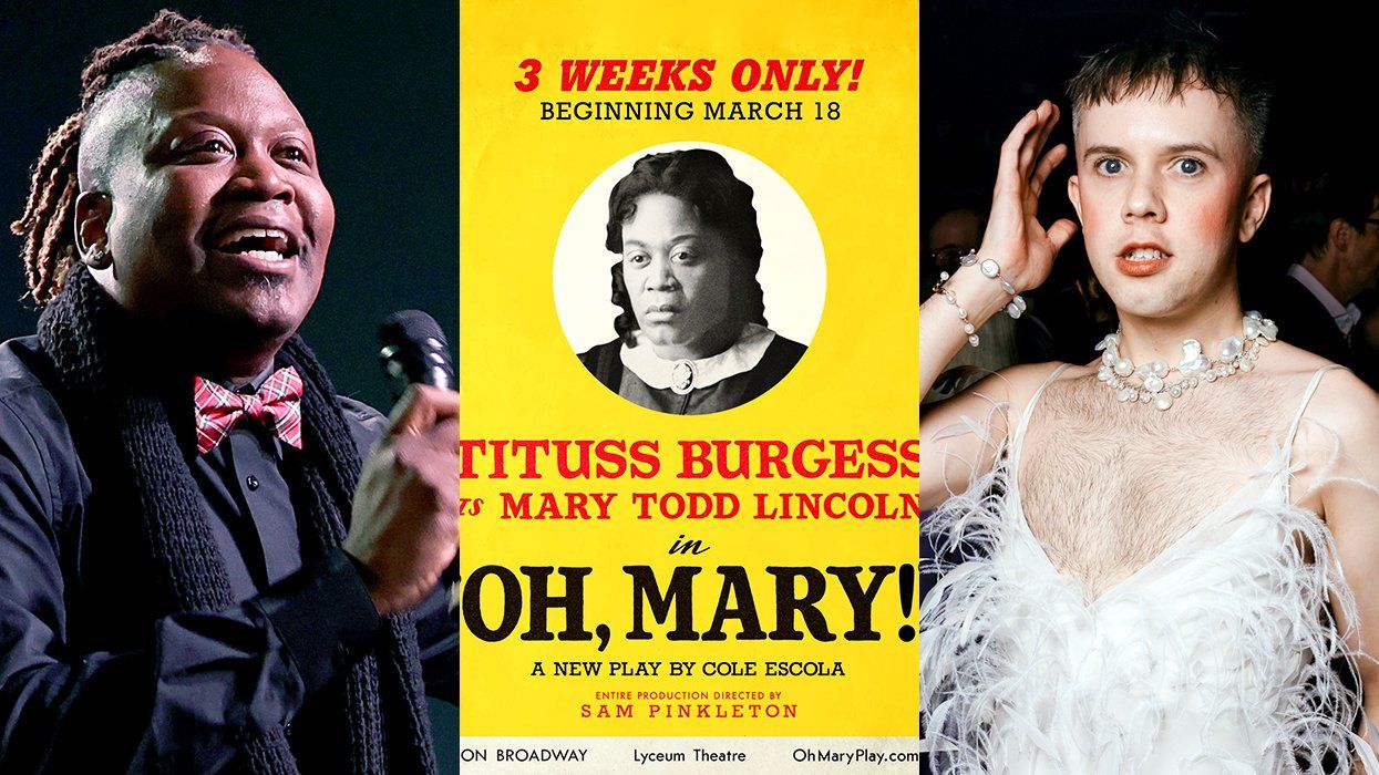 Tituss Burgess taking over Cole Escola role OH MARY