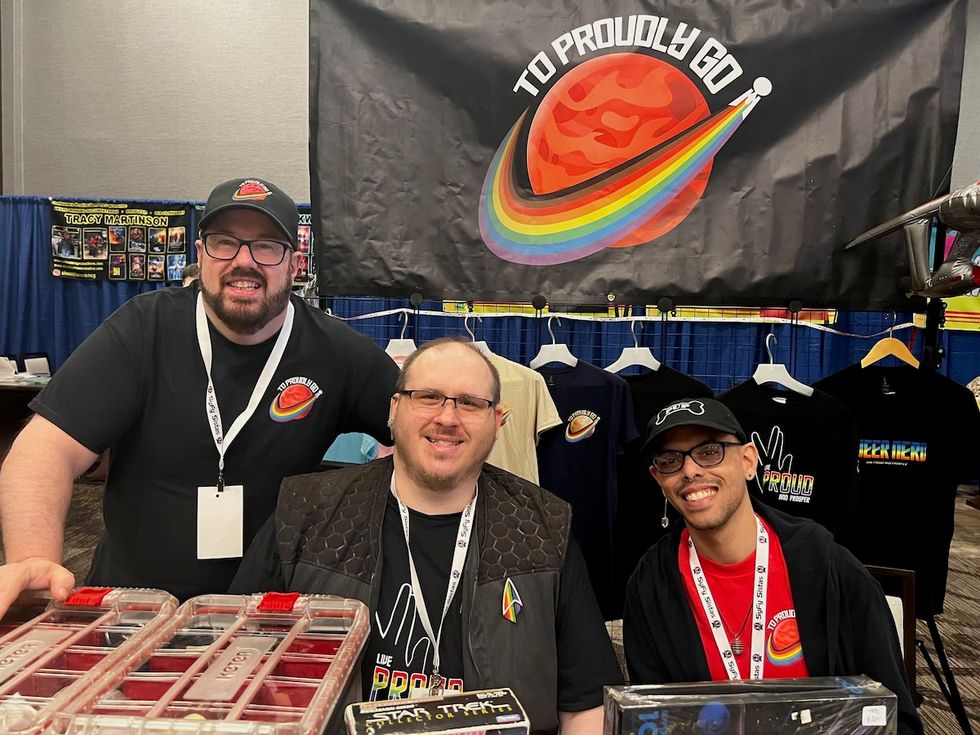 To Proudly Go LGBTQ+ Star Trek organization attended Trek Long Island in June 2026