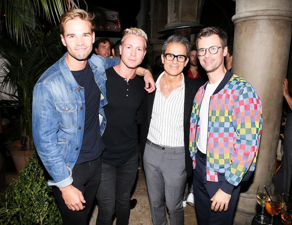 Toasting Chappy's Relaunch at Chateau Marmont