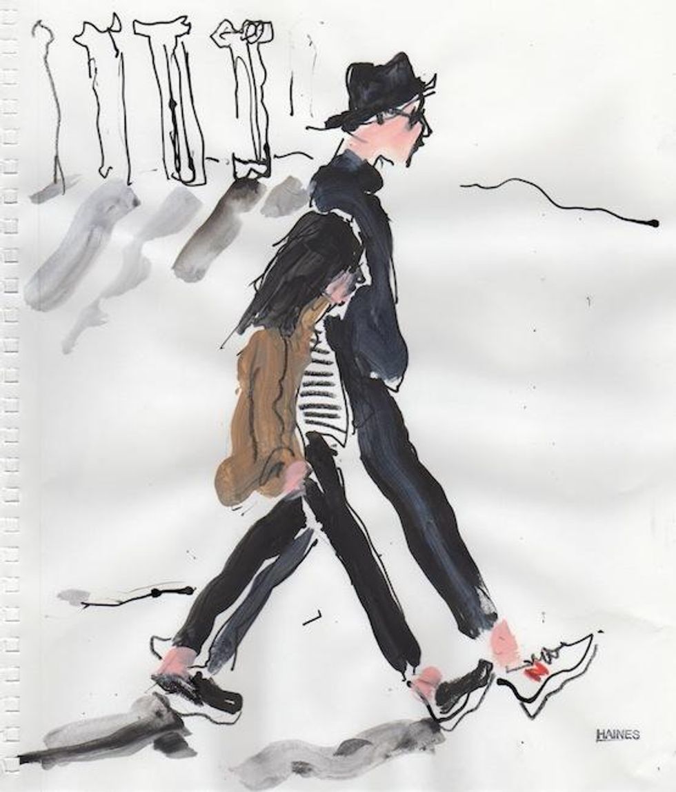 Today's Mood: Me and Ji at Storm King, 2014