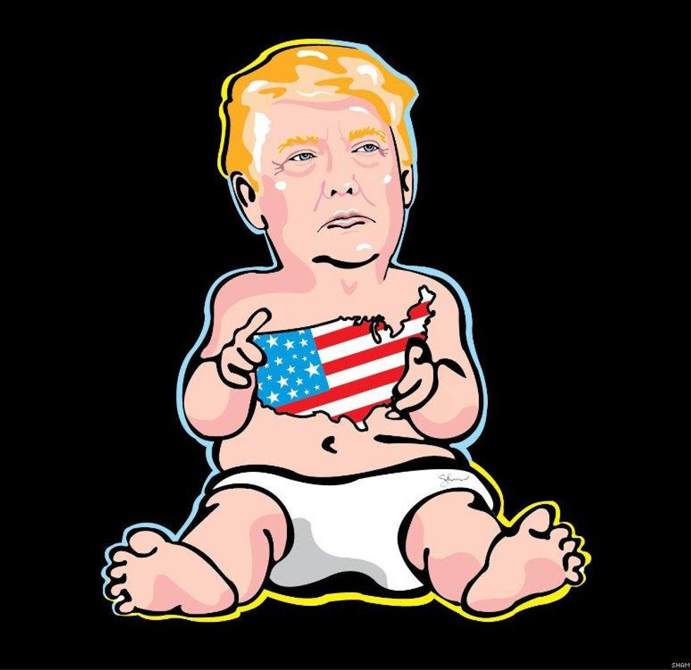 Toddler Trump by Sham