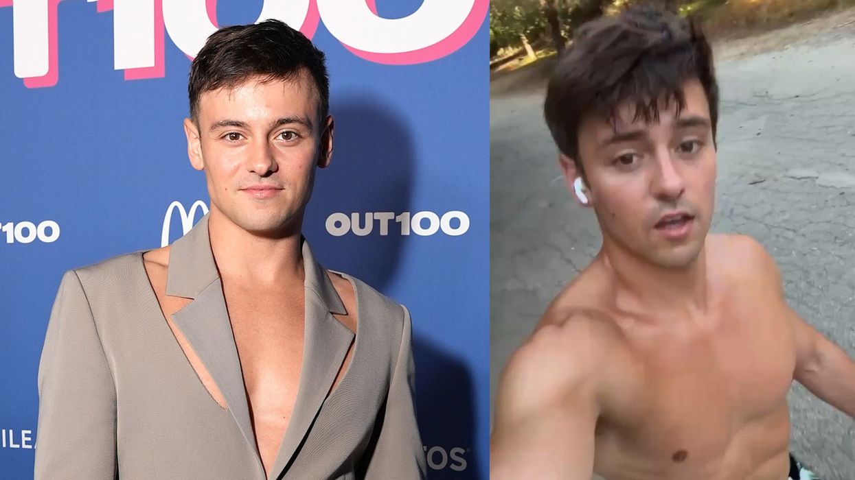 Tom Daley attends the Out100 Event 2024.