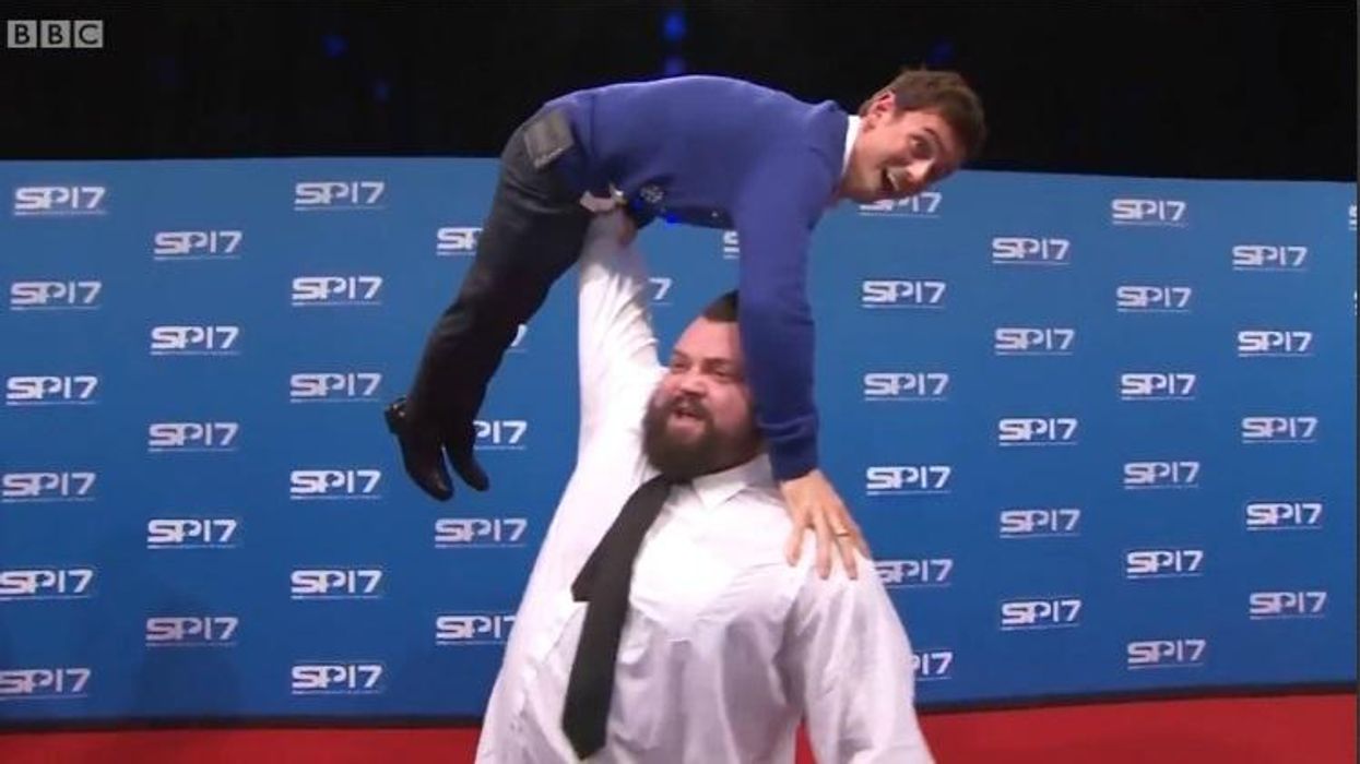 Tom Daley, Eddie Hall