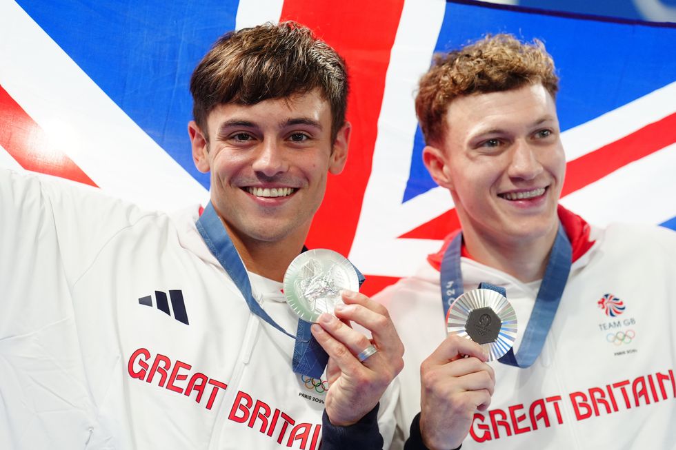 tom daley noah williams silver medal