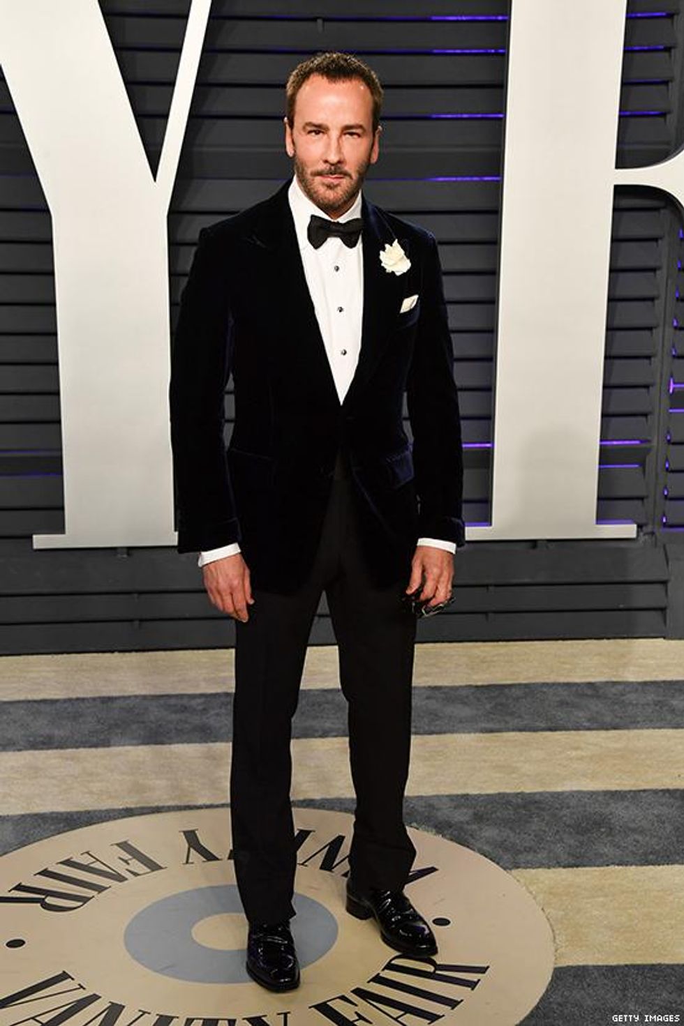 Tom Ford in Tom Ford at the Vanity Fair Oscars After Party