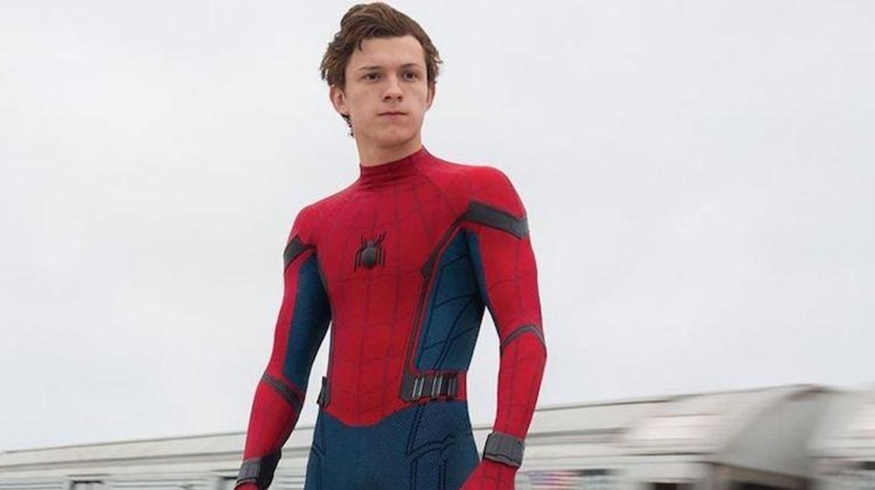 Tom Holland in Spider-Man 3.