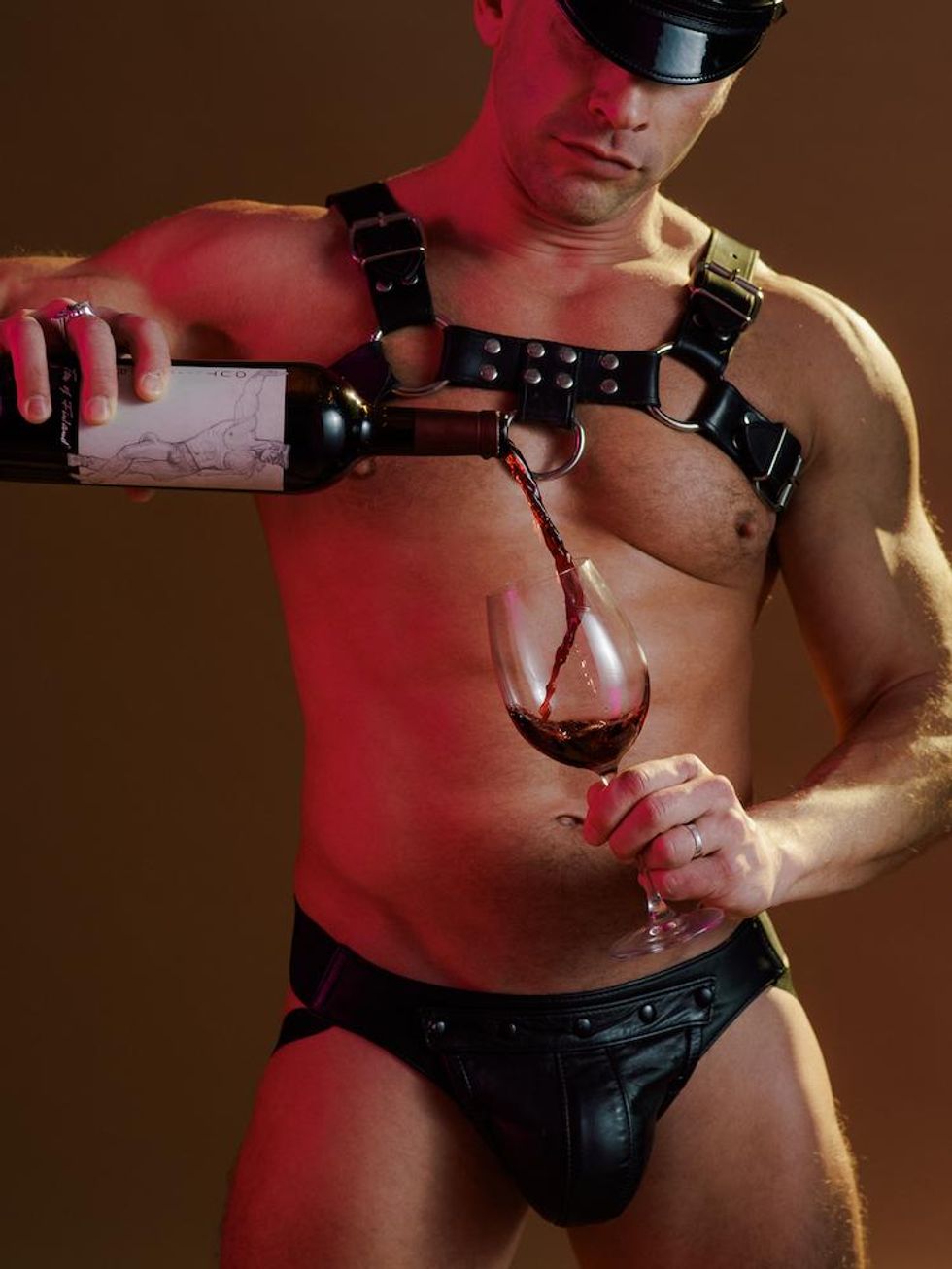 Tom of Finland Announces Wine Label With Leather-Clad Photoshoot