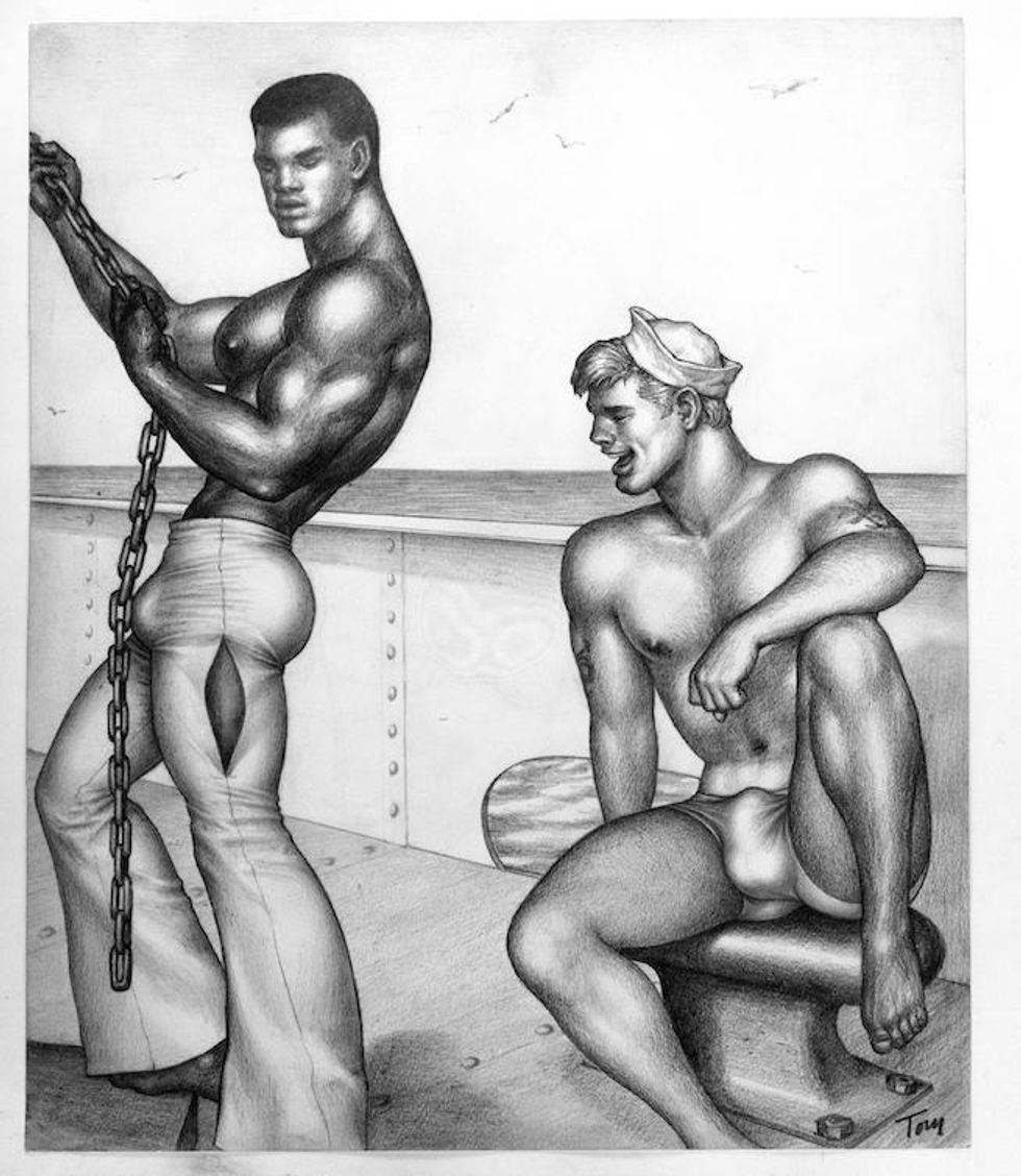 tom of finland black men
