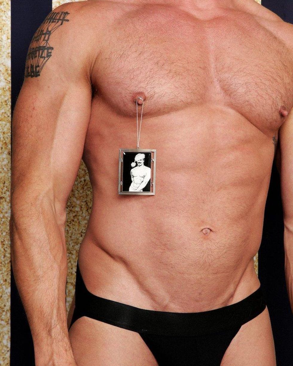 Tom of Finland Christmas Tree Ornaments