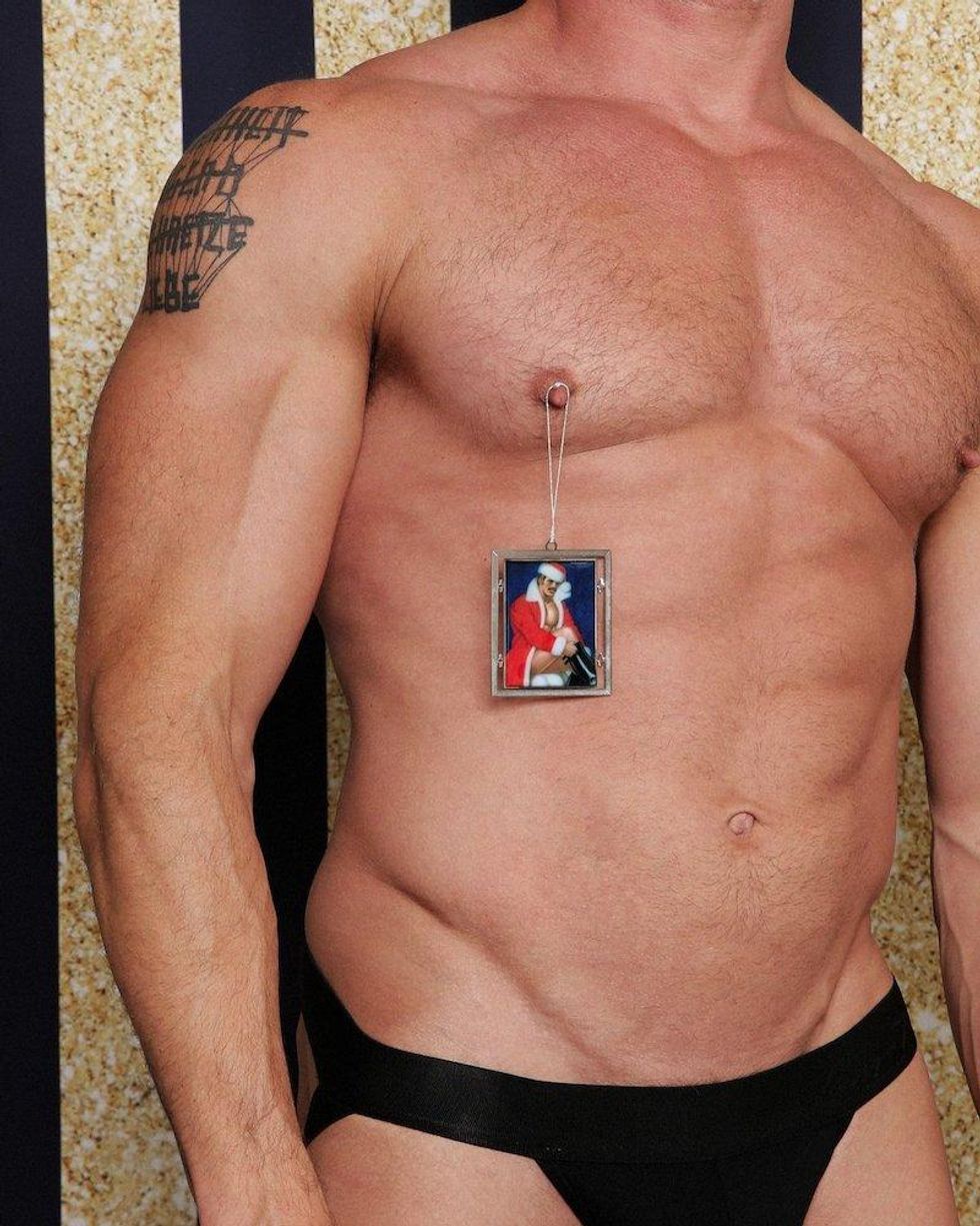 Tom of Finland Christmas Tree Ornaments