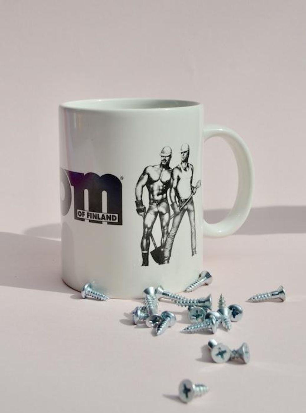 Tom of Finland “Construction Worker” Ceramic Coffee Mug