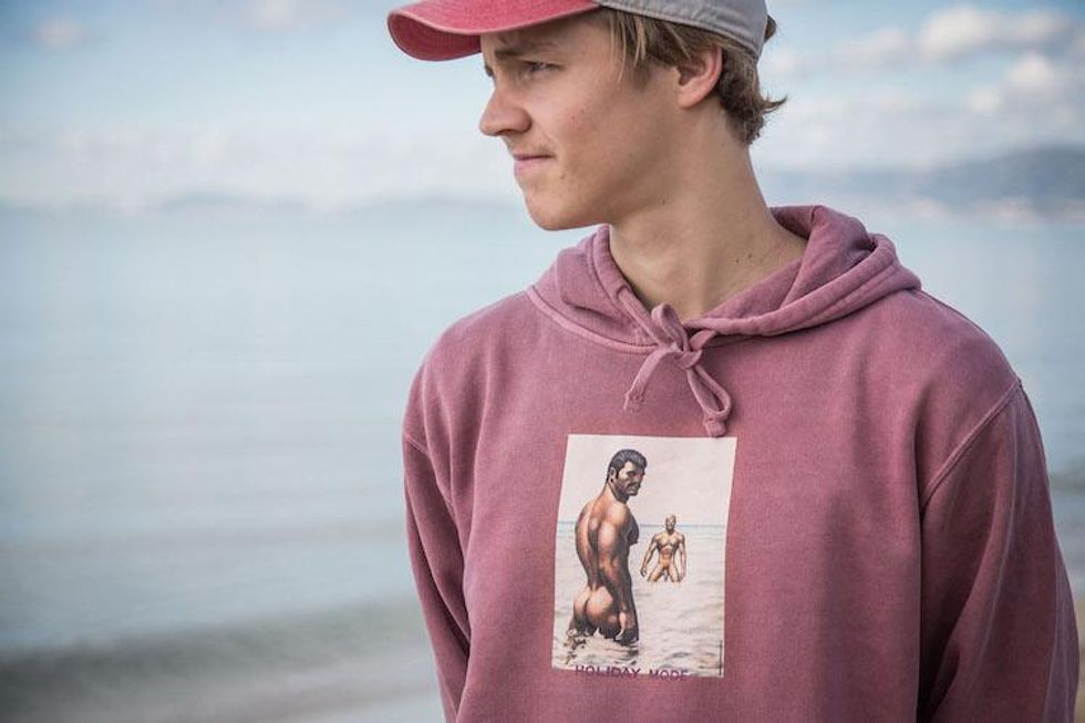 Tom of Finland Store Launches New Collaboration With Happy Hour Skateboards