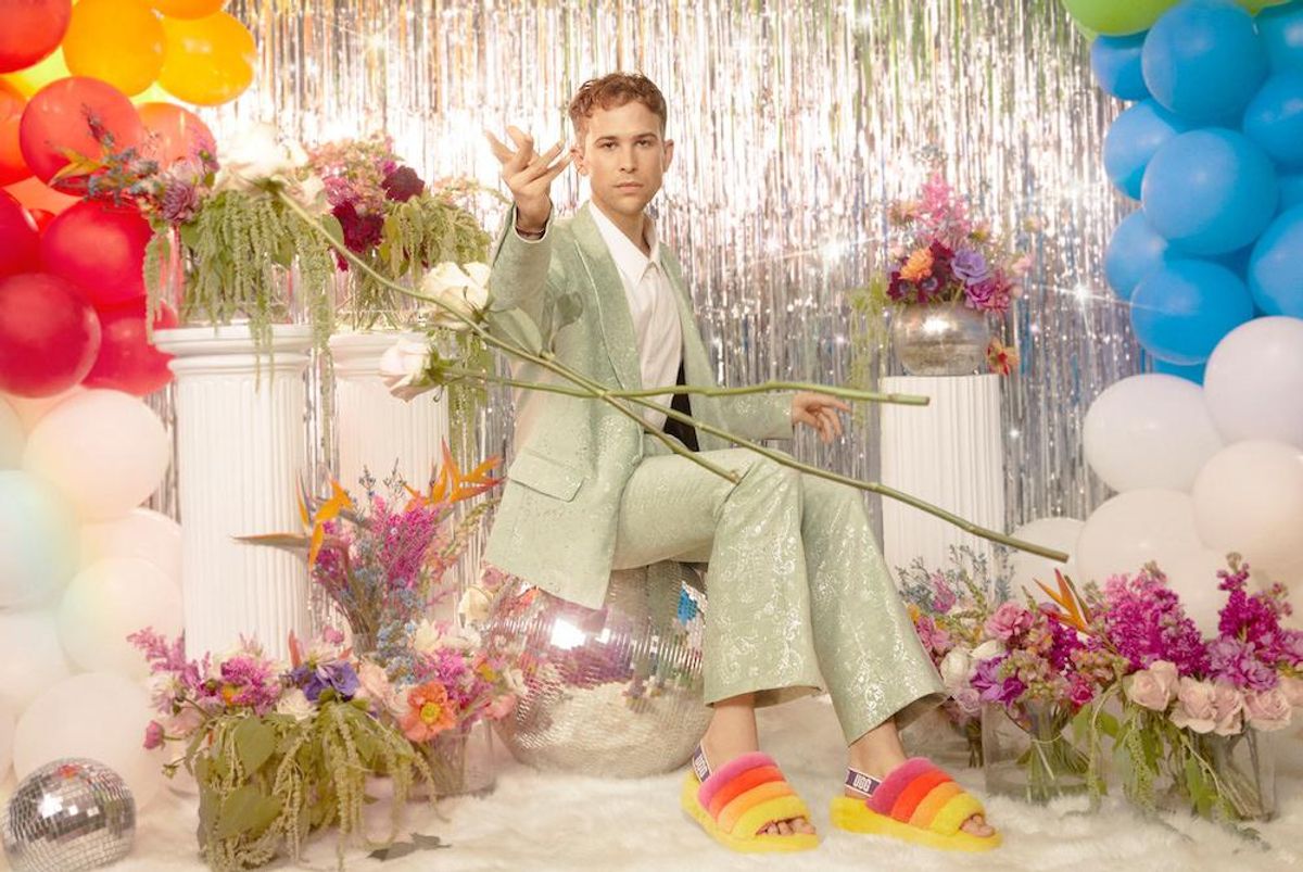 Tommy Dorfman for Ugg Pride collection