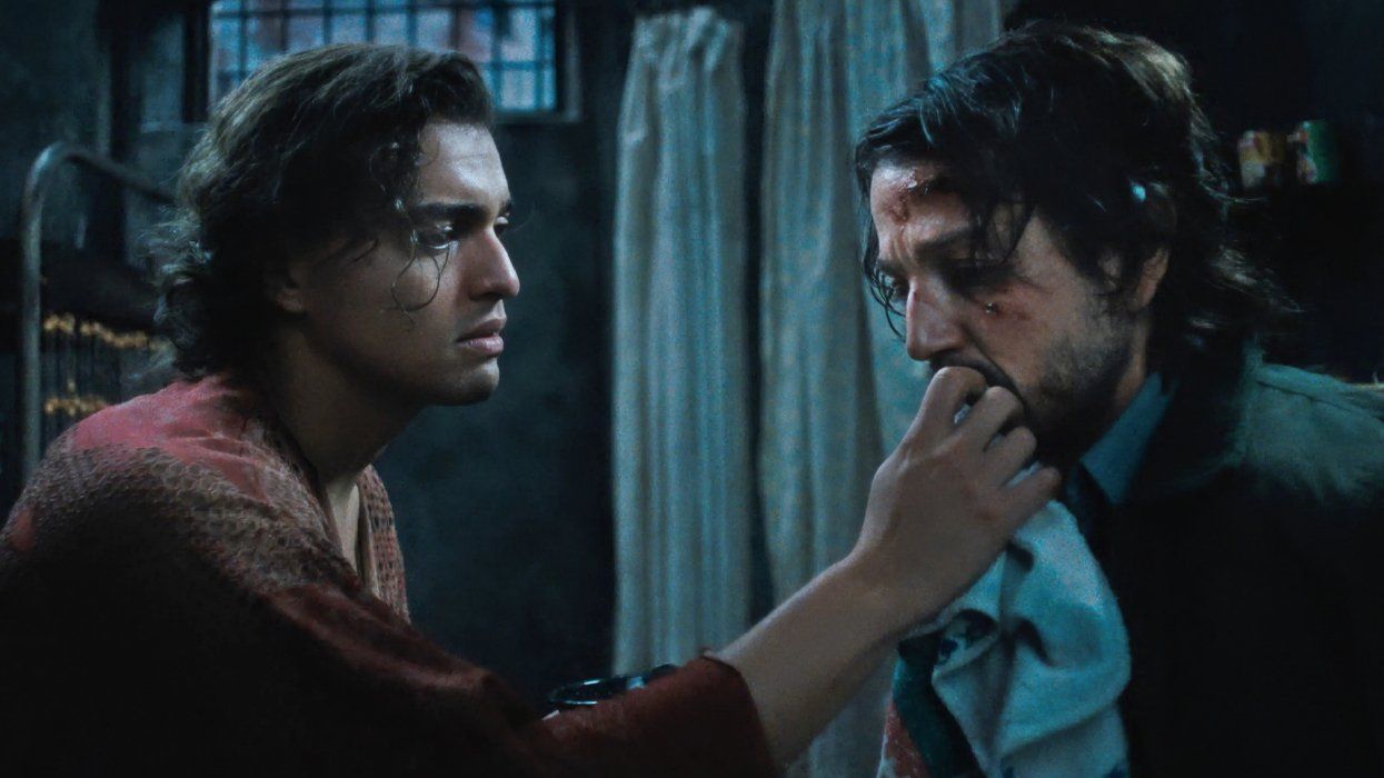 Tonatiuh and Diego Luna in Kiss of the Spider Woman 2025