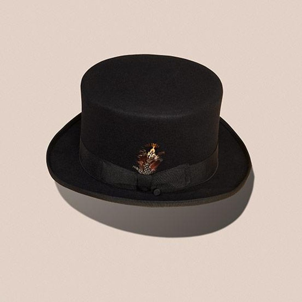 Top Hat available at JJ Hat Center, $150