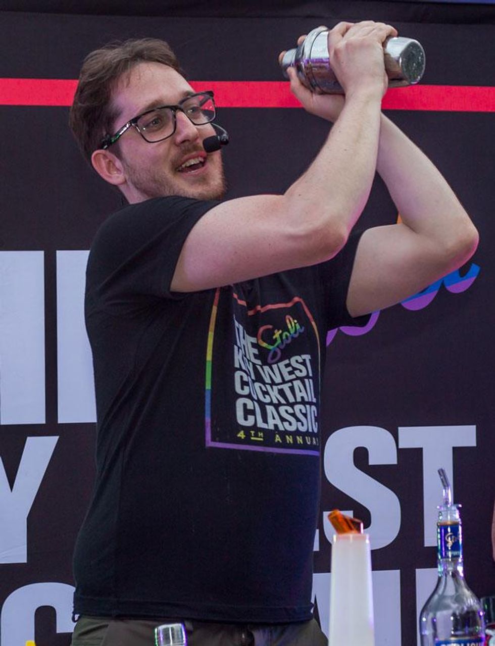 Toronto's own Scott Marleau, representing Gladstone Hotel, shakes up his "Disco Nap."