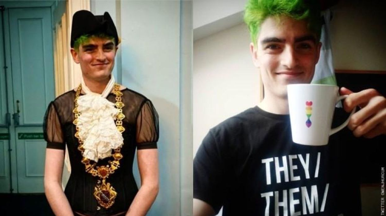 Town in Wales Elects Country's First Trans Nonbinary Mayor